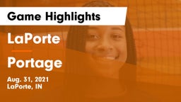 LaPorte  vs Portage  Game Highlights - Aug. 31, 2021
