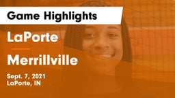 LaPorte  vs Merrillville  Game Highlights - Sept. 7, 2021
