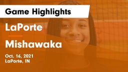 LaPorte  vs Mishawaka Game Highlights - Oct. 16, 2021
