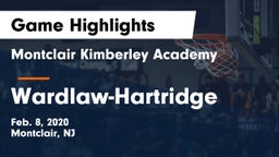 Montclair Kimberley Academy vs Wardlaw-Hartridge Game Highlights - Feb. 8, 2020
