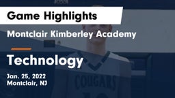 Montclair Kimberley Academy vs Technology  Game Highlights - Jan. 25, 2022