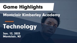 Montclair Kimberley Academy vs Technology  Game Highlights - Jan. 12, 2023