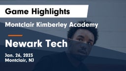 Montclair Kimberley Academy vs Newark Tech  Game Highlights - Jan. 26, 2023