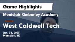 Montclair Kimberley Academy vs West Caldwell Tech Game Highlights - Jan. 31, 2023
