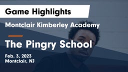 Montclair Kimberley Academy vs The Pingry School Game Highlights - Feb. 3, 2023