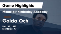 Montclair Kimberley Academy vs Golda Och Game Highlights - Feb. 13, 2023