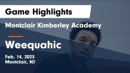 Montclair Kimberley Academy vs Weequahic  Game Highlights - Feb. 14, 2023