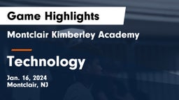 Montclair Kimberley Academy vs Technology  Game Highlights - Jan. 16, 2024