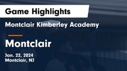 Montclair Kimberley Academy vs Montclair  Game Highlights - Jan. 22, 2024