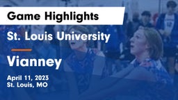 St. Louis University  vs Vianney  Game Highlights - April 11, 2023