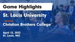 St. Louis University  vs Christian Brothers College  Game Highlights - April 13, 2023