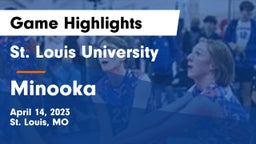 St. Louis University  vs Minooka  Game Highlights - April 14, 2023
