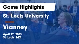 St. Louis University  vs Vianney  Game Highlights - April 27, 2023
