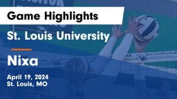 St. Louis University  vs Nixa  Game Highlights - April 19, 2024