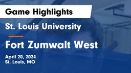 St. Louis University  vs Fort Zumwalt West  Game Highlights - April 20, 2024