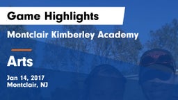 Montclair Kimberley Academy vs Arts Game Highlights - Jan 14, 2017
