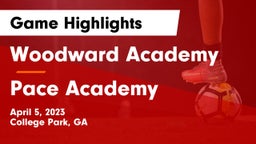 Woodward Academy vs Pace Academy Game Highlights - April 5, 2023