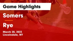 Somers  vs Rye  Game Highlights - March 28, 2023