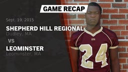 Recap: Shepherd Hill Regional  vs. Leominster  2015