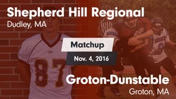 Matchup: Shepherd Hill vs. Groton-Dunstable  2016