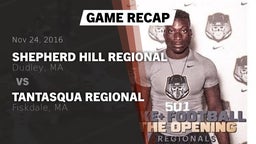 Recap: Shepherd Hill Regional  vs. Tantasqua Regional  2016