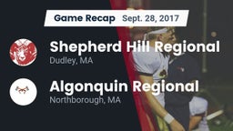 Recap: Shepherd Hill Regional  vs. Algonquin Regional  2017