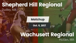 Matchup: Shepherd Hill vs. Wachusett Regional  2017