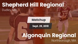 Matchup: Shepherd Hill vs. Algonquin Regional  2018
