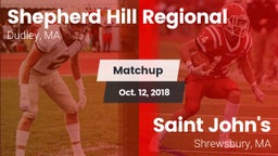 Matchup: Shepherd Hill vs. Saint John's  2018