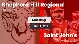 Matchup: Shepherd Hill vs. Saint John's  2019