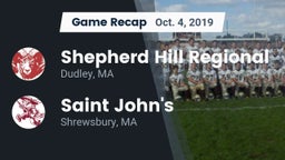 Recap: Shepherd Hill Regional  vs. Saint John's  2019