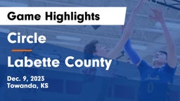 Circle  vs Labette County  Game Highlights - Dec. 9, 2023