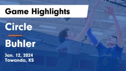 Circle  vs Buhler  Game Highlights - Jan. 12, 2024