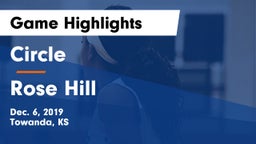 Circle  vs Rose Hill  Game Highlights - Dec. 6, 2019