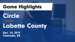 Circle  vs Labette County  Game Highlights - Dec. 14, 2019