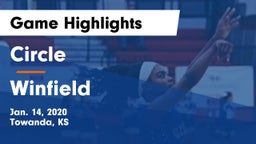Circle  vs Winfield  Game Highlights - Jan. 14, 2020