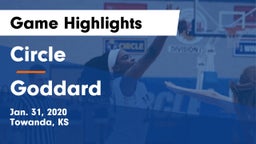 Circle  vs Goddard  Game Highlights - Jan. 31, 2020