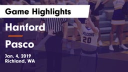 Hanford  vs Pasco  Game Highlights - Jan. 4, 2019