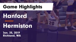 Hanford  vs Hermiston  Game Highlights - Jan. 25, 2019