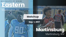 Matchup: Eastern  vs. Martinsburg  2017