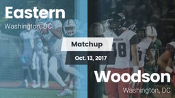 Matchup: Eastern  vs. Woodson  2017