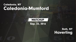 Matchup: Caledonia-Mumford vs. Haverling  2016