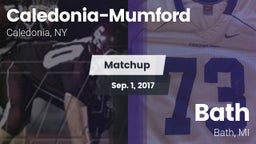 Matchup: Caledonia-Mumford vs. Bath  2017
