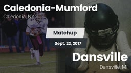 Matchup: Caledonia-Mumford vs. Dansville  2017