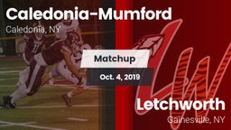 Matchup: Caledonia-Mumford vs. Letchworth  2019