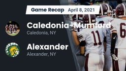 Recap: Caledonia-Mumford vs. Alexander  2021