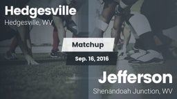 Matchup: Hedgesville High vs. Jefferson  2016