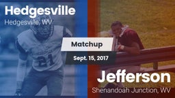 Matchup: Hedgesville High vs. Jefferson  2017