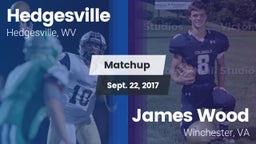 Matchup: Hedgesville High vs. James Wood  2017