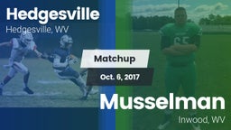 Matchup: Hedgesville High vs. Musselman  2017
